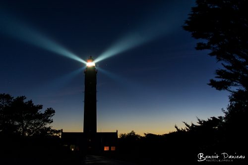 phare de kervilahouen Phare de Goulphar de nuit