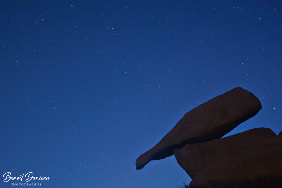 la bouteille renversée ploumanach sous les etoiles