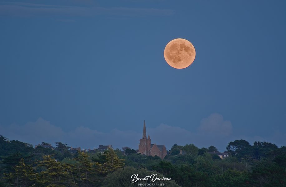 lever de lune la clarté perros guirec