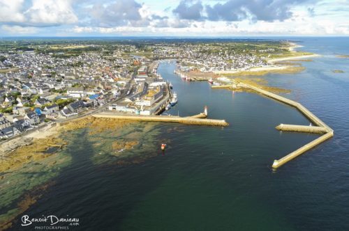 port du guilvinec vu du ciel