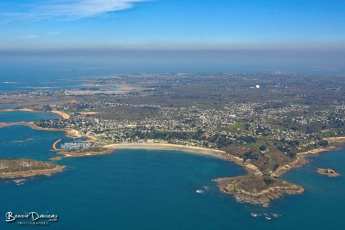 trebeurden vu du ciel bretagne